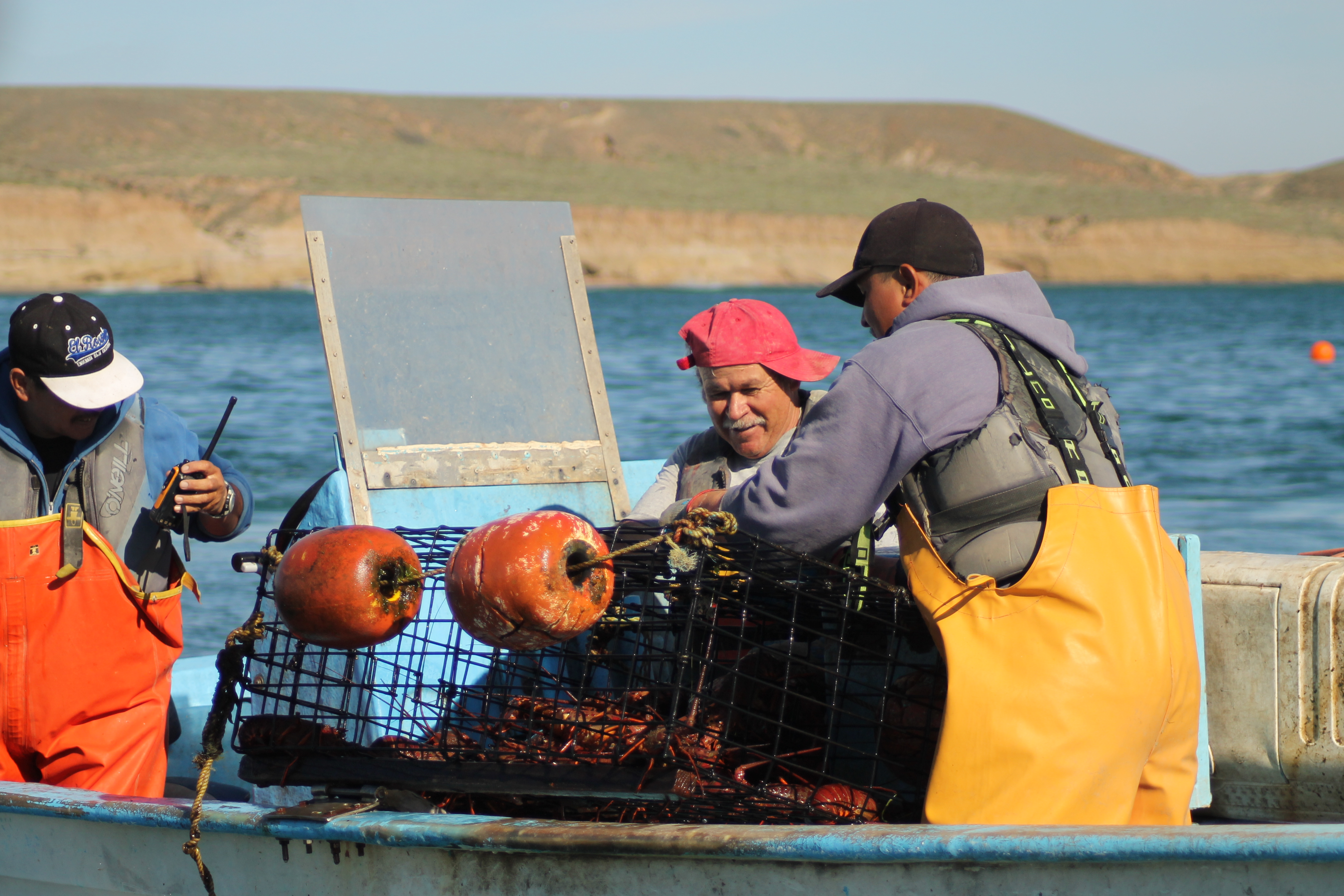Fishers from El Rosario, Baja California, Mexico